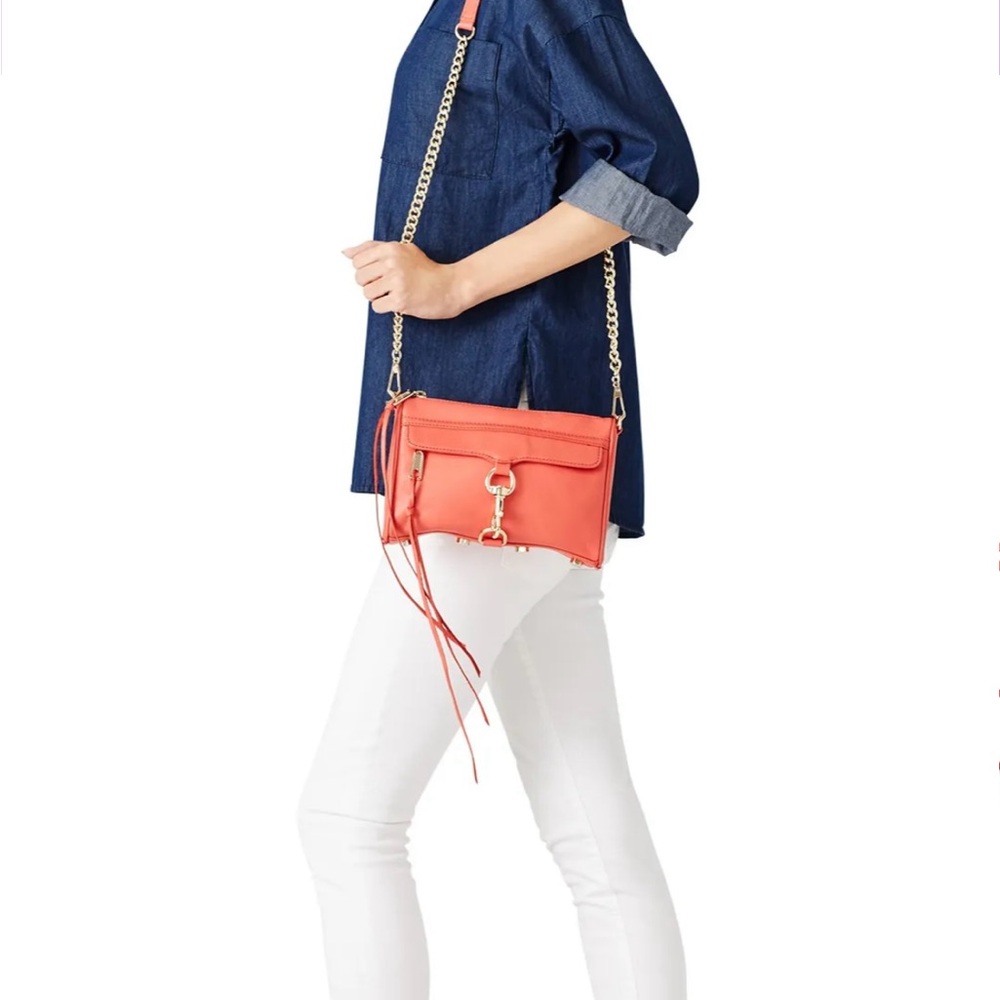 Rebecca Minkoff Mini Mac Leather Crossbody Bag